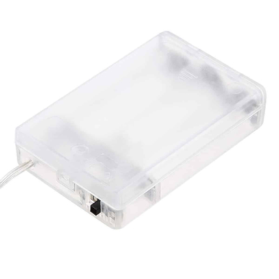 100020 Αδιάβροχα Λαμπάκια LED 4Watt Λευκό με Μπαταρία & Κοντρόλερ – 100τμχ / 10 Μέτρα