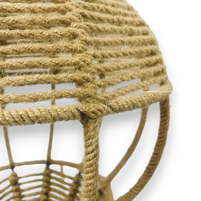 Country Κρεμαστό Φωτιστικό 1ΧΕ27 Σχοινί