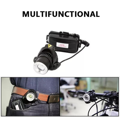 LED Super bright Φακός Κεφαλής Zoomable T6