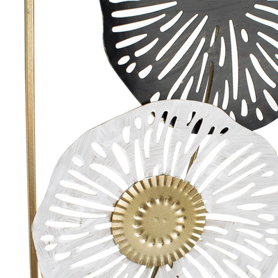 101326 Μεταλλικό Διακοσμητικό Τοίχου Flower-B 22x60CM