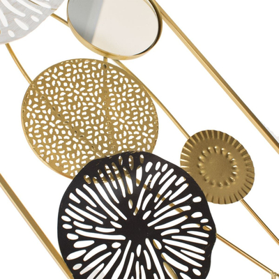 101326 Μεταλλικό Διακοσμητικό Τοίχου Flower-B 22x60CM