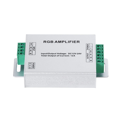 100005 DC Power & Signal High Speed Amplifier Ενισχυτής Ισχύος & Σήματος Υψηλών Ταχυτήτων 3 Καναλιών DC 12-24V 3 x 4A 96W - Max 12A 288W - IP2