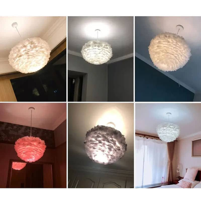 Roma-B Feather Φωτιστικό οροφής με πούπουλο 3ΧΕ27 D50