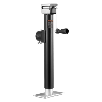 VEVOR Trailer Jack Weld-on Pipe Mount Swivel Trailer Jack 5000 lbs 15" Travel | VEVOR US