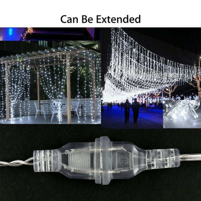 100024 Επεκτεινόμενα 100 Χριστουγεννιάτικα Λαμπάκια LED 3Watt Λευκό