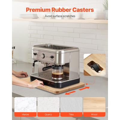 Συρόμενος Δίσκος Συσκευής VEVOR 10,5 x 13 ίντσες για Πάγκο Κουζίνας