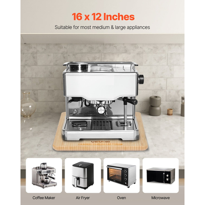 Συρόμενος Δίσκος Συσκευής VEVOR 16 x 12 ιντσών για Πάγκο Κουζίνας