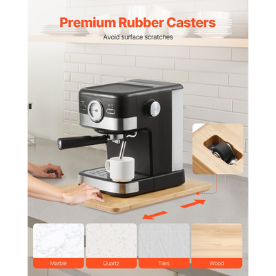 Συρόμενος Δίσκος Συσκευής VEVOR 16 x 12 ιντσών για Πάγκο Κουζίνας