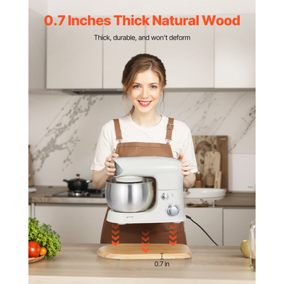 Οβάλ μίξερ VEVOR 14,5 x 9,4 ίντσες για μίξερ με κεφαλή κλίσης 4,5-5 Qt