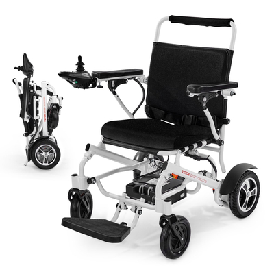 Electric Wheelchair 300lbs Capacity Foldable Lightweight 13 Mile | VEVOR US