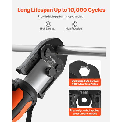 VEVOR V22 Σιαγόνα Πίεσης 22mm Σιαγόνα Πίεσης Κατάλληλη για Σωλήνες από Ανοξείδωτο Χάλυβα Τύπου V