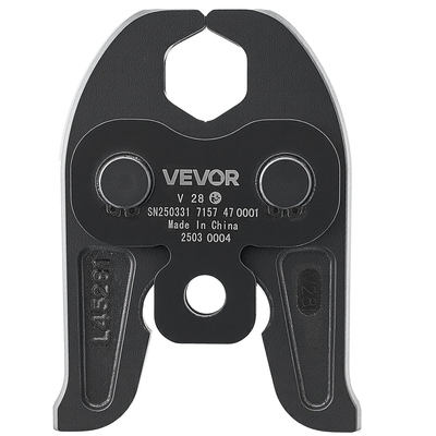 VEVOR V28 Σιαγόνα Πίεσης 28mm Σιαγόνα Πίεσης Κατάλληλη για Σωλήνες από Ανοξείδωτο Χάλυβα Τύπου V