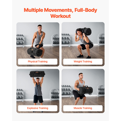 Τσάντα γυμναστικής VEVOR Workout Sandbag βαρέως τύπου για CrossFit και προπόνηση με βάρη