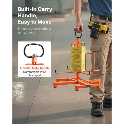 Διανομέας καλωδίων VEVOR Φορητός, επιδαπέδιος, ηλεκτρικός, βιομηχανικός, λιανικός,