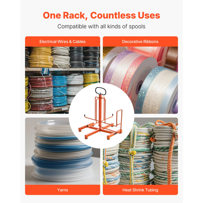 Διανομέας καλωδίων VEVOR Φορητός, επιδαπέδιος, ηλεκτρικός, βιομηχανικός, λιανικός,