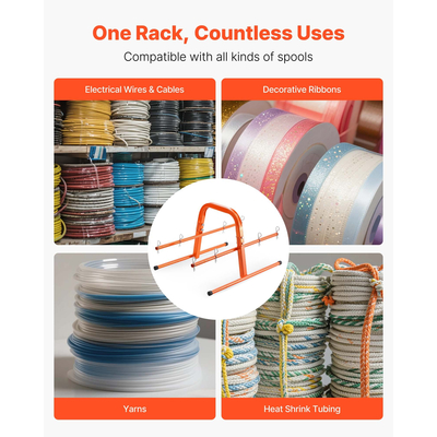 Διανομέας συρμάτων VEVOR Hand Caddy για έως και 8 καρούλια Ηλεκτρικά Βιομηχανικά Λιανικά