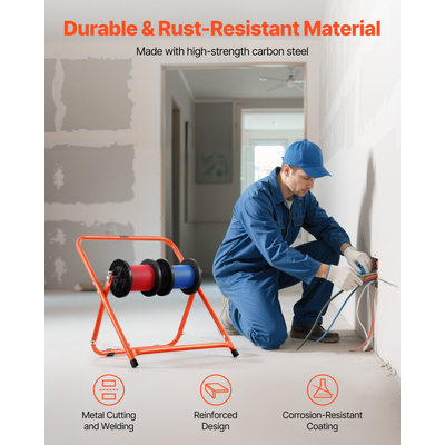 VEVOR Πτυσσόμενη βάση καλωδίων βαρέως τύπου για ηλεκτρικά και βιομηχανικά καλώδια