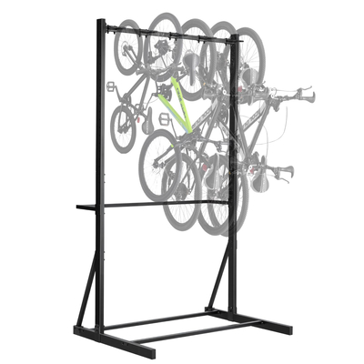 Βάση ποδηλάτου VEVOR Max 5 Bikes, όρθια βάση ποδηλάτου