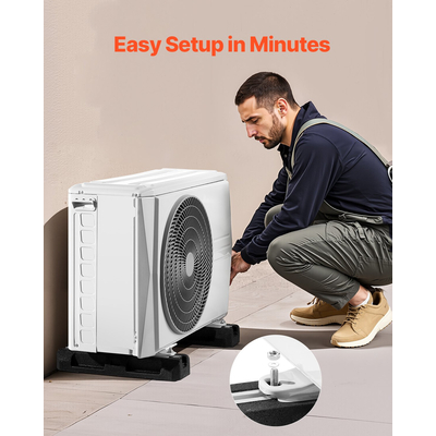 Κιτ βάσης δαπέδου VEVOR για AC 9000-36000 BTU, αντικραδασμικό, βαρέως τύπου