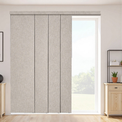 Στόρια VEVOR με Επεκτεινόμενη Ράγα από 116 cm έως 218 cm W, Κόψιμο σε Καφέ