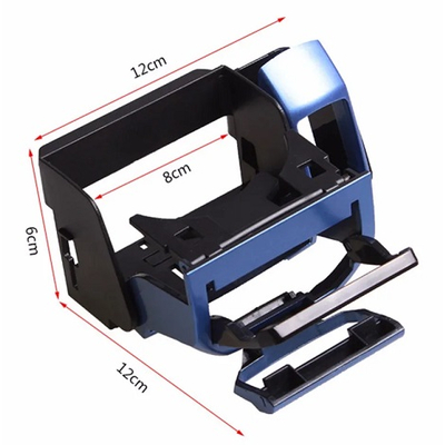 Ποτηροθήκη αυτοκινήτου με βάση κινητού και θήκη τσιγάρων - 005168 - Black