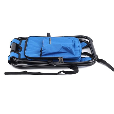 Πτυσσόμενο σκαμπό και σακίδιο camping - 1344 - 170105 - Black