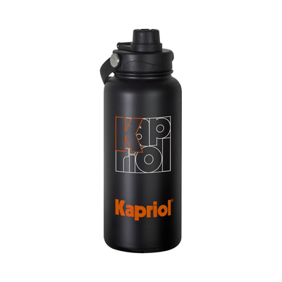 Παγούρι θερμός αλουμινίου μαύρο 1L / 25065