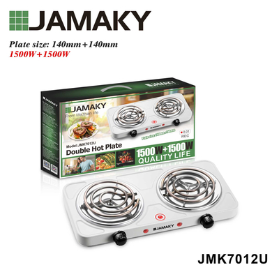 Φορητή ηλεκτρική εστία διπλή - JMK7012U - 012015