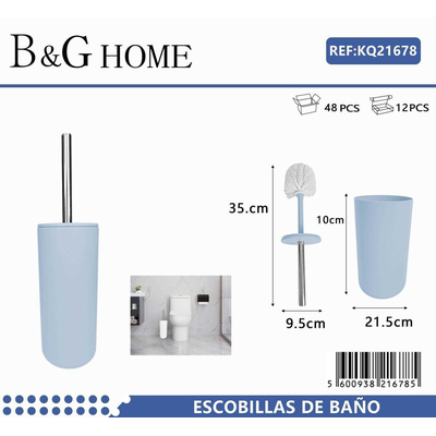 Βουρτσάκι τουαλέτας - Πιγκάλ - Light Blue - 21678