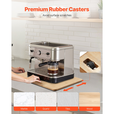 Συρόμενος Δίσκος Συσκευής VEVOR 13 x 16 ιντσών για Πάγκο Κουζίνας