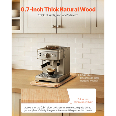 Συρόμενος Δίσκος Συσκευής VEVOR 14 x 9,5 ίντσες για Πάγκο Κουζίνας