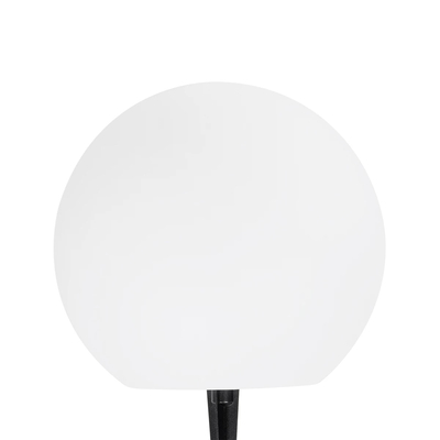 GLOBOSTAR® AQUAGLOW 71474 Μοντέρνο Φωτιστικό Κήπου Μπάλα με IR Ασύρματο Χειριστήριο LED 3W 240lm 360° DC 5V με USB-C με Ενσωματωμένο Φωτοβολταϊκό Panel 6V 1W & Επαναφορτιζόμενη Μπαταρία Li-ion 3.7V 2x18650 1400mAh Αδιάβροχο IP54 Πολύχρωμο RGBW Dimmable - Sanan SMD Chip - Γαλακτερό Λευκό - Μ25 x Π25 x Υ24cm - 2 Χρόνια Εγγύηση