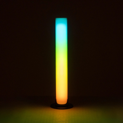 GLOBOSTAR® DIGICOLUMN 76562 Μοντέρνο Επιτραπέζιο Γραμμικό Ψηφιακό Φωτιστικό Digital Pixel Symphony Bar με WiFi Εφαρμογή LED 1.5W 90lm 120° DC 5V με USB-C & Επαναφορτιζόμενη Μπαταρία LiPo 601045 3.7V 280mAh IP20 Πολύχρωμο RGB Dimmable - Μαύρο - Μ5.5 x Π5.5 x Υ22cm - 2 Χρόνια Εγγύηση