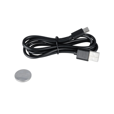 GLOBOSTAR® ZENTIME 76564 Μοντέρνο Επιτραπέζιο Φωτιστικό Γραφείου με Ασύρματη Φόρτιση 10W 2A & Ψηφιακό Ρολόι LED 3.5W 350lm 120° DC 5V με USB-C IP20 Ρυθμιζόμενο Λευκό CCT με Αφή 2700K/4500K/6000K Dimmable - Sanan SMD Chip - Μαύρο - Μ13 x Π25 x Υ50cm - 2 Χρόνια Εγγύηση