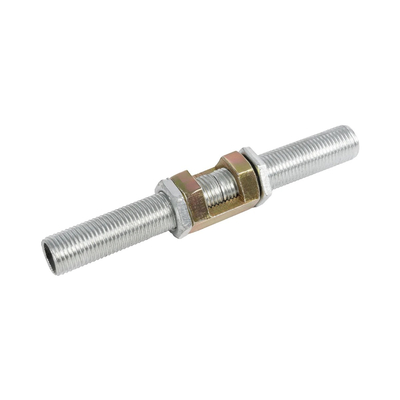 GLOBOSTAR® PIPEADAPT 79594 Μεταλλικός DIY Σύνδεσμος για Ολόπασους Σωλήνες Φωτιστικών - Μ1.3 x Π1.3 x Υ2cm - Πακέτο 10 Τεμαχίων