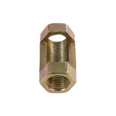 GLOBOSTAR® PIPEADAPT 79596 Μεταλλικός DIY Σύνδεσμος για Ολόπασους Σωλήνες Φωτιστικών - Μ1.3 x Π1.3 x Υ3cm - Πακέτο 10 Τεμαχίων