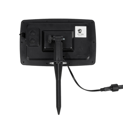 GLOBOSTAR® TWILIGHT 79668 Μοντέρνο Φωτιστικό Κήπου Γιρλάντα 10.5m με 30 Λάμπες & IR Ασύρματο Χειριστήριο LED 18W 1620lm 360° DC 3.7V με Ενσωματωμένο Φωτοβολταϊκό Panel 5.5V 3W & Επαναφορτιζόμενη Μπαταρία Li-ion 3.7V 2x18650 4400mAh Αδιάβροχο IP65 Θερμό Λευκό 2700Κ Dimmable - Sanan SMD Chip - Μαύρο & Διάφανο - Μ1050 x Π4 x Υ7cm - 2 Χρόνια Εγγύηση