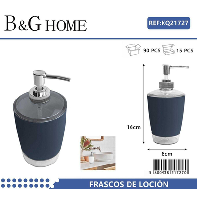 Θήκη κρεμοσάπουνου Dispenser πλαστική - Blue - 21727