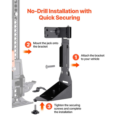 Βάση στήριξης γρύλου VEVOR υψηλής ανύψωσης εκτός δρόμου για Jeep Wrangler YJ/TJ/JK/JL 1986-2024
