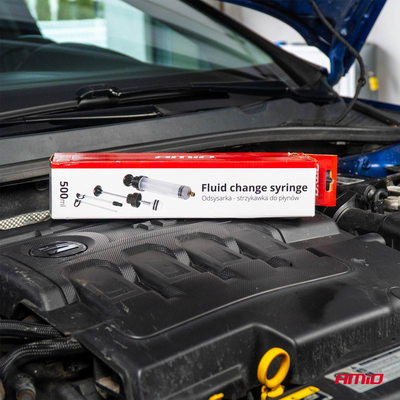 ΣΥΡΙΓΓΑ ΠΛΗΡΩΣΗΣ/ΑΛΛΑΓΗΣ ΥΓΡΩΝ (ΛΑΔΙΑ/ΠΑΡΑΦΛΟΥ/ΥΓΡΑ ΦΡΕΝΩΝ/ΚΑΥΣΙΜΟΥ) 500ml  AMIO - 1 Τεμ.