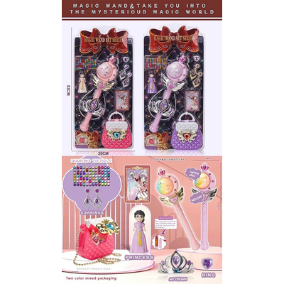 Σετ μαγικό ραβδί LED με αξεσουάρ ομορφιάς - 608A147 - 215184