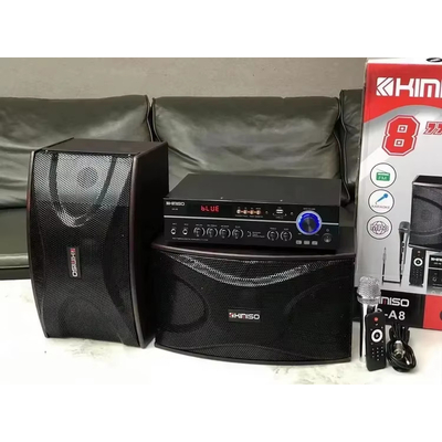 Σετ ηχεία subwoofer με ενισχυτή & μικρόφωνο Karaoke - QS-A8 - 813164