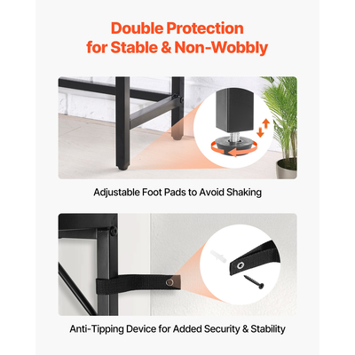 Τραπέζι κονσόλας VEVOR από μάρμαρο Μοντέρνο στενό μακρύ τραπέζι κονσόλας με πρίζα