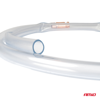 ΛΑΣΤΙΧΟ ΑΝΑΡΡΟΦΗΣΗΣ ΚΑΥΣΙΜΟΥ & ΥΓΡΩΝ ΑΣΦΑΛΕΙΑΣ (ΚΛΕΦΤΗΣ ΒΕΝΖΙΝΗΣ) ΜΕ ΣΤΟΜΙΟ ΧΑΛΚΟΥ 1,7m Φ19mm AMIO - 1 Τεμ.