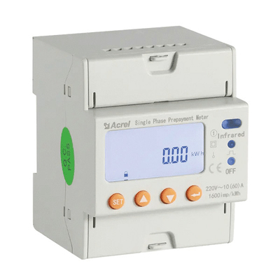 ACREL ADL100-EYZ/F 1Φ Μετρητής Ενέργειας 10(60)A RS485 RFID