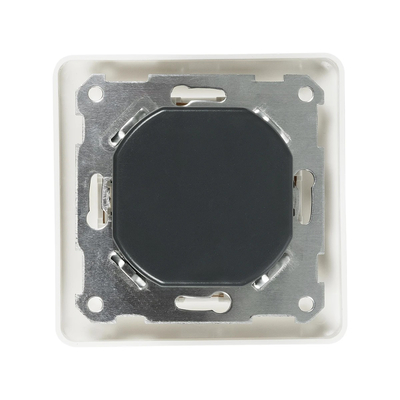 GloboStar® 999-0006 Ροοστάτης Dimmer Τοίχου LED AC100-240V 400W IP20 Μ8.4 x Π8.4 x Υ4.5cm