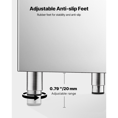 Κάδος αποθήκευσης πάγου VEVOR Επαγγελματικός κάδος αποθήκευσης πάγου χωρητικότητας 300 λιβρών