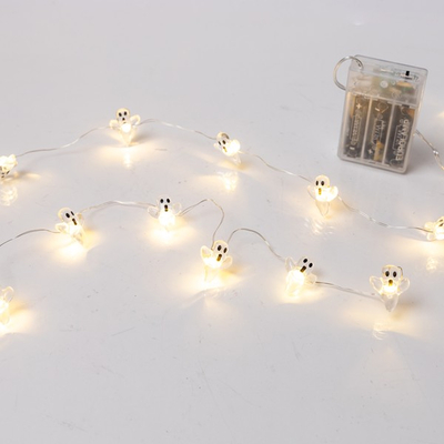 ΣΕΙΡΑ, 20 MINI LED, ΦΑΝΤΑΣΜΑΤΑΚΙΑ, ΜΠΑΤΑΡΙΑΣ 3xAA, ΧΡΟΝΟΔΙΑΚΟΠΤΗ, ΑΣΗΜΙ ΧΑΛΚΙΝΟ ΚΑΛΩΔΙΟ, ΘΕΡΜΟ ΛΕΥΚΟ LED, ΑΝΑ 10cm, ΠΡΟΕΚΤΑΣΗ ΠΑΡΟΧΗΣ 30cm, IP20