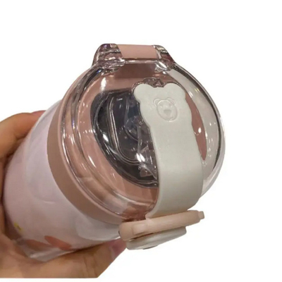 Παιδικό φορητό παγούρι-θερμός - HS0201 - 500ml - 502010 - Pink