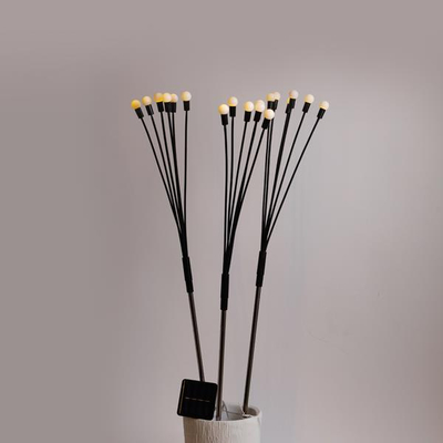 ΣΕΙΡΑ, 3 ΣΕΤ ΛΕΥΚΕΣ ΜΠΑΛΙΤΣΕΣ 70cm, Φ1,7cm, 6 ΚΛΑΔΙΑ ΤΟ ΚΆΘΕ ΣΕΤ, ΗΛΙΑΚΟ ΣΥΛΛΕΚΤΗ ΜΕ ΑΙΣΘΗΤΗΡΑ ΦΩΤΟΣ, 18 ΘΕΡΜΑ ΛΕΥΚΑ LED, ΑΝΑ 50cm, ΠΡΟΕΚΤΑΣΗ ΠΑΡΟΧΗΣ 1m, IP44